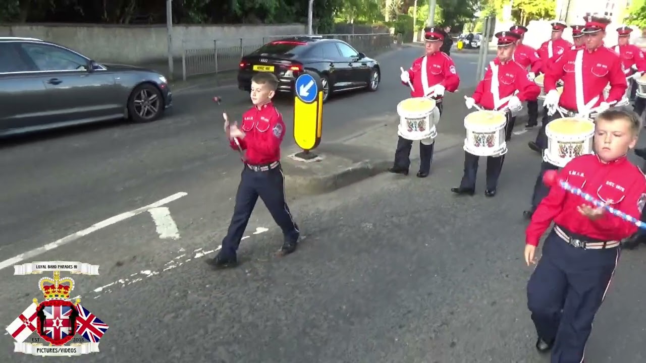 Blair Memorial FB Arriving (Full Clip) @ Omagh Protestant Boys FB Parade 2025