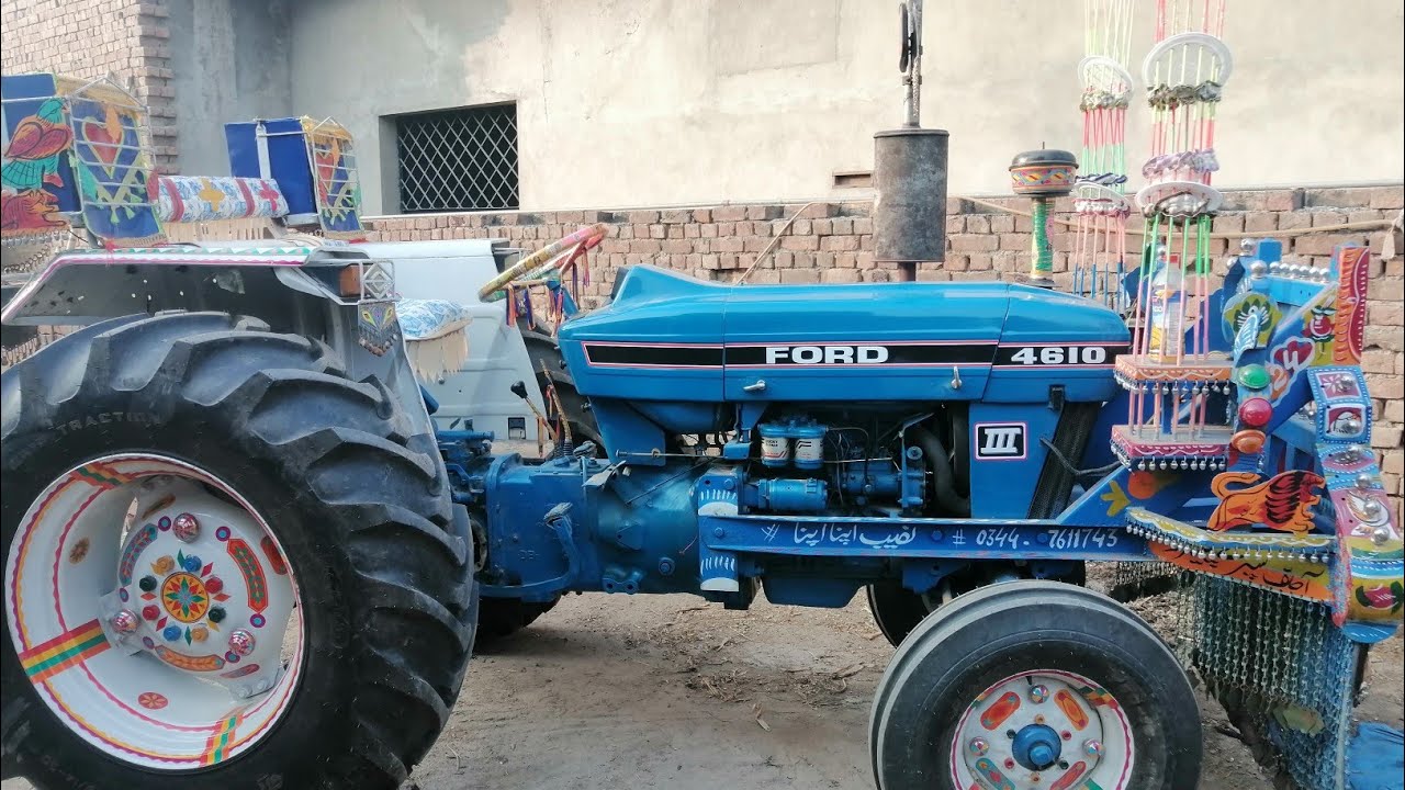 Ford tractor 4610 model 1987 || ford tractor for sale