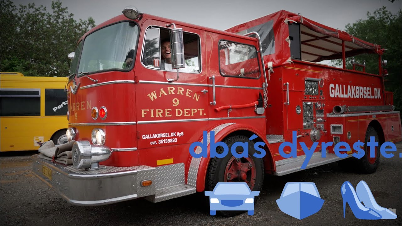 DBAs dyreste: Brandbil
