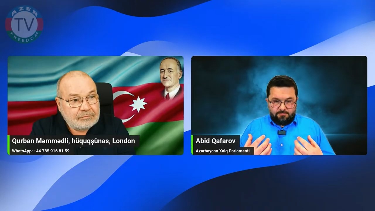 Abid Qafarov Mehriban Əliyevanın və İlham Əliyevin  Emin Hüseynova cavabı barədə. 15.2.26