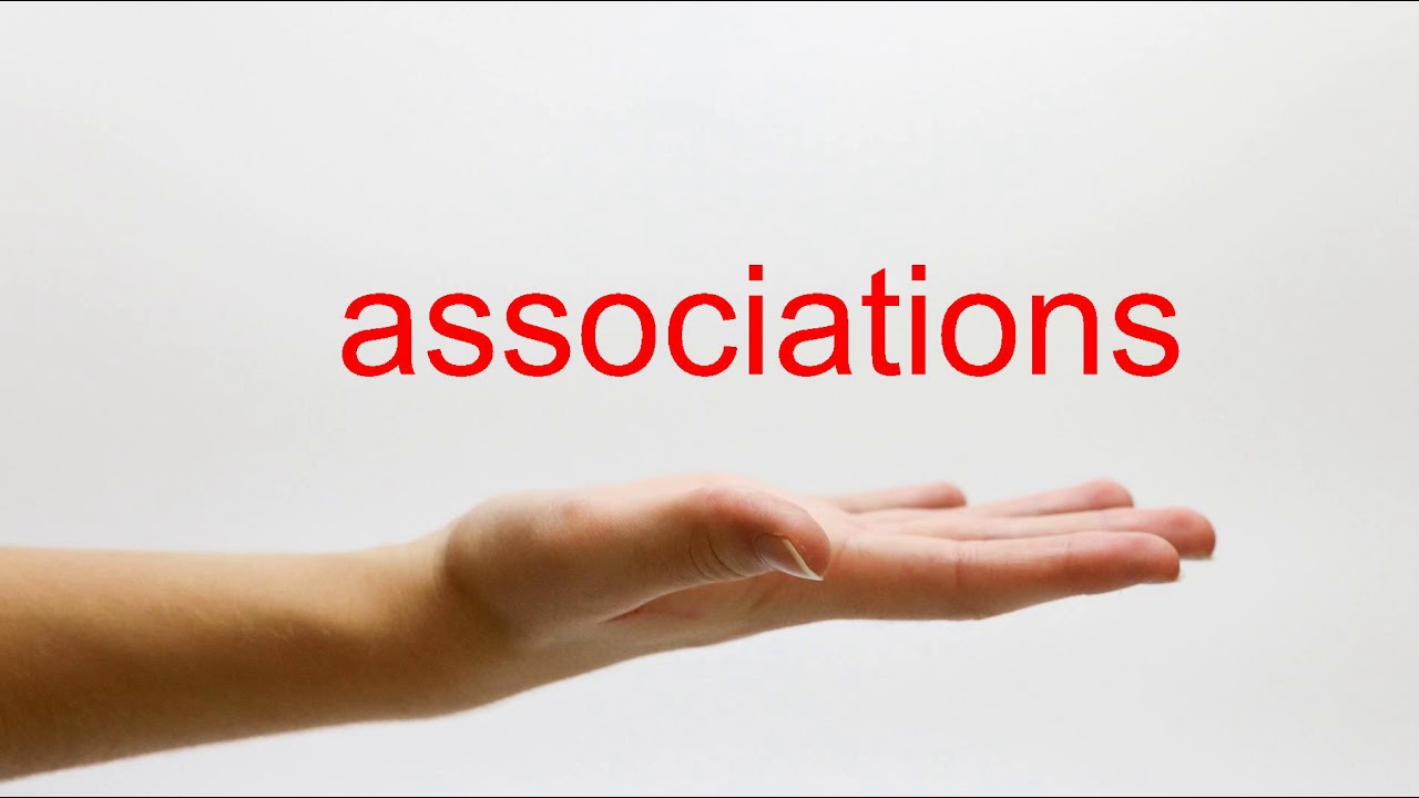 How to Pronounce associations - American English