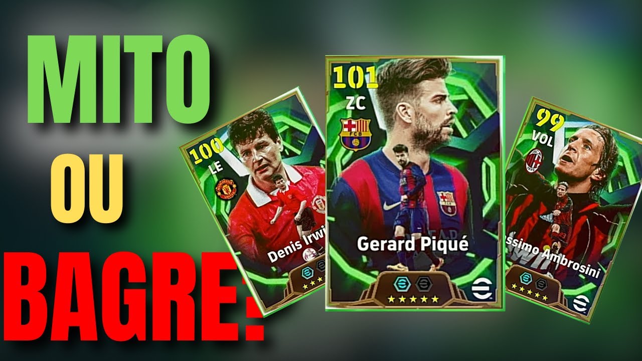BOX DE DEFENSORES COM PIQUE, AMBROSINI e IRWIN
