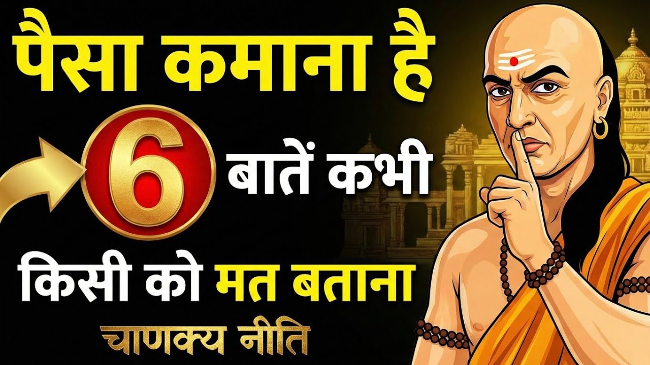 चाणक्य नीति - पैसा क्यों नहीं टिकता? 6 खतरनाक गलतियाँ जो सब करते हैं  money management tips