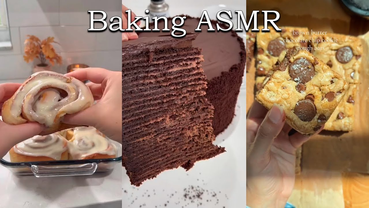 Aesthetic Baking ASMR 🍰✨ | TikTok Compilation