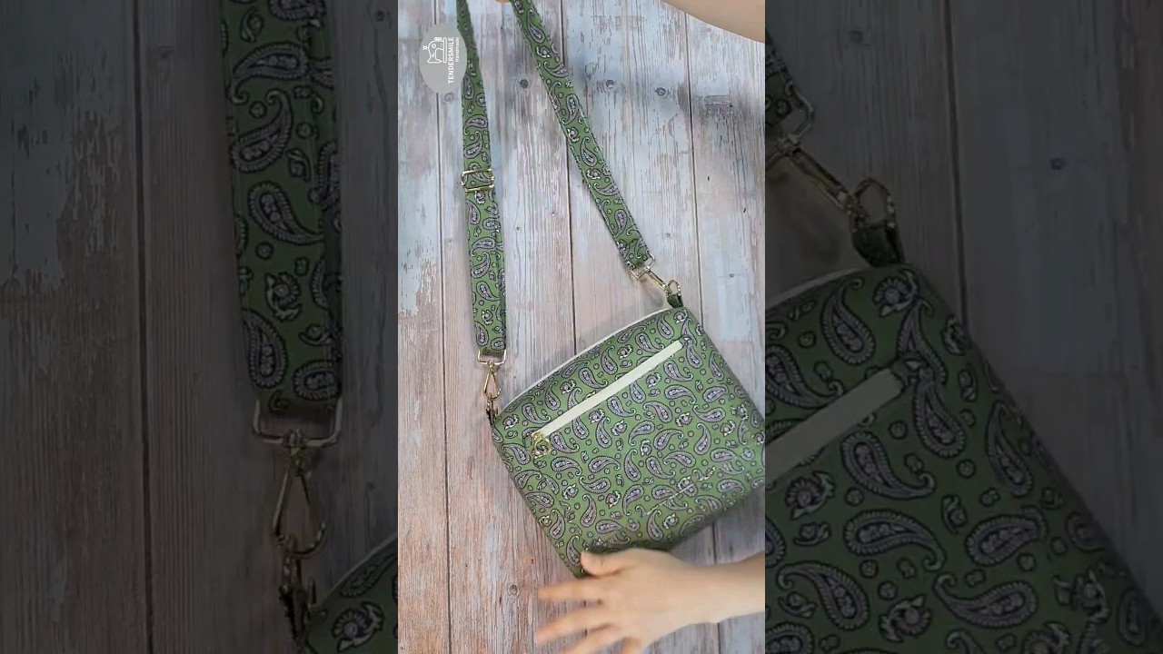 Quick and Easy sewing tips/ crossbody bag tutorial #shortsvideo #shorts #sewingtutorial