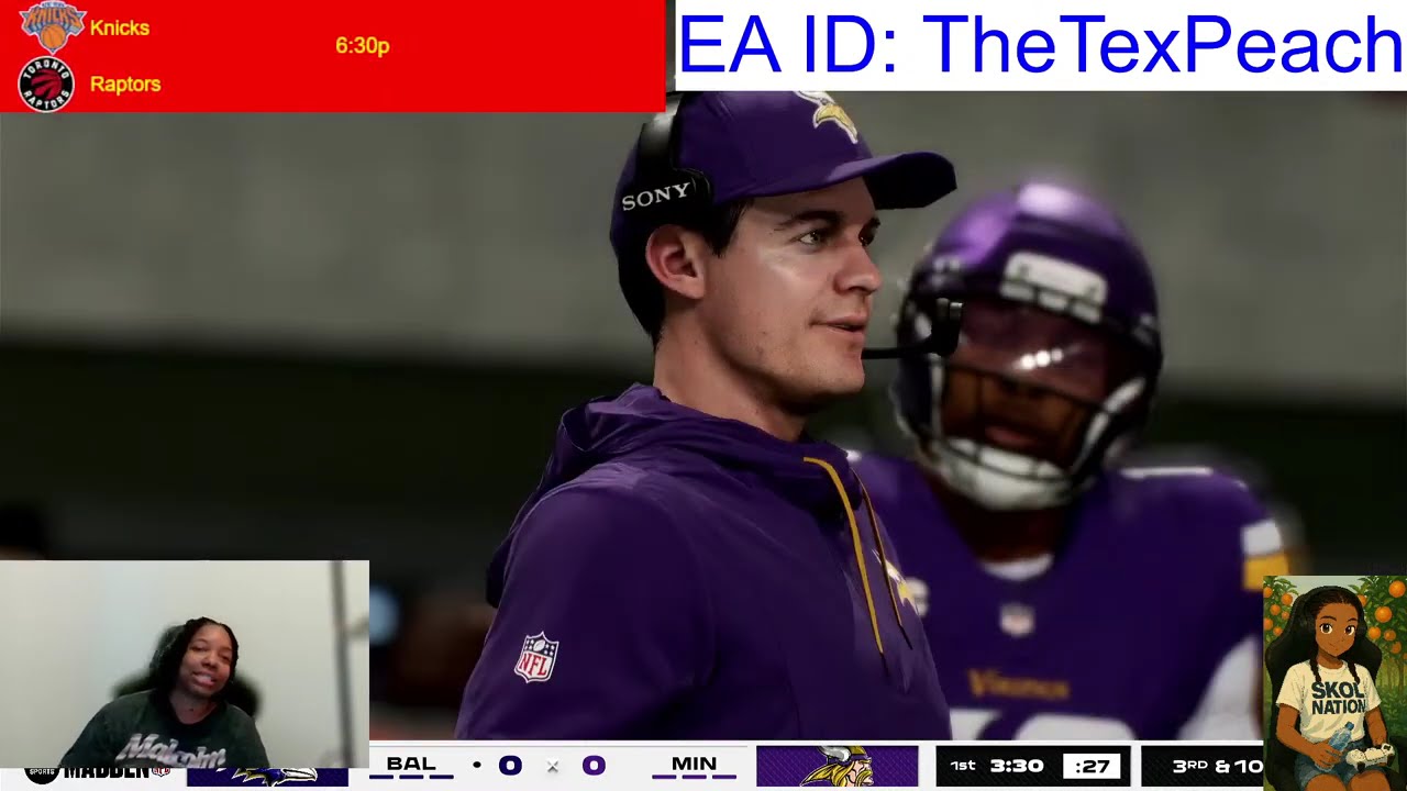 Your Favorite Female Madden 26 Vikings User! #Madden26