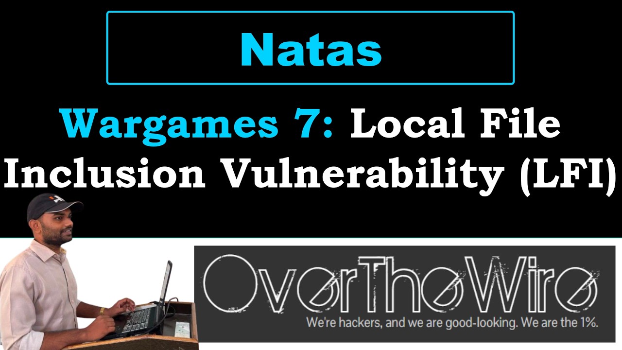 Natas 7 | Local File Inclusion Vulnerability (LFI) | OverTheWire Wargames