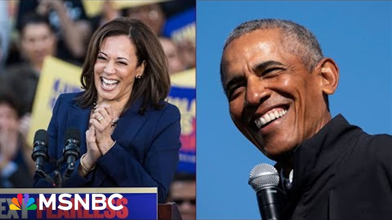 See Obama endorse Harris in phone call