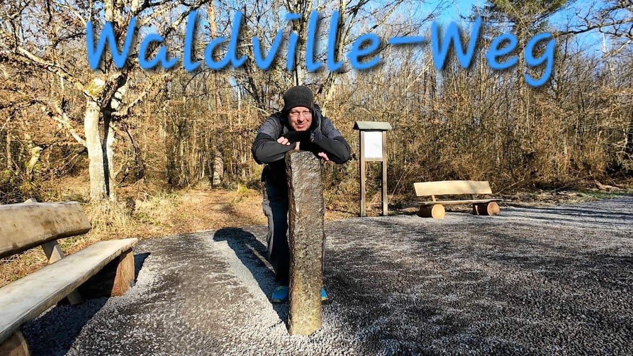 Waldville-Weg - Kottenforst, Eiserner Mann und ein Waldkrankenhaus