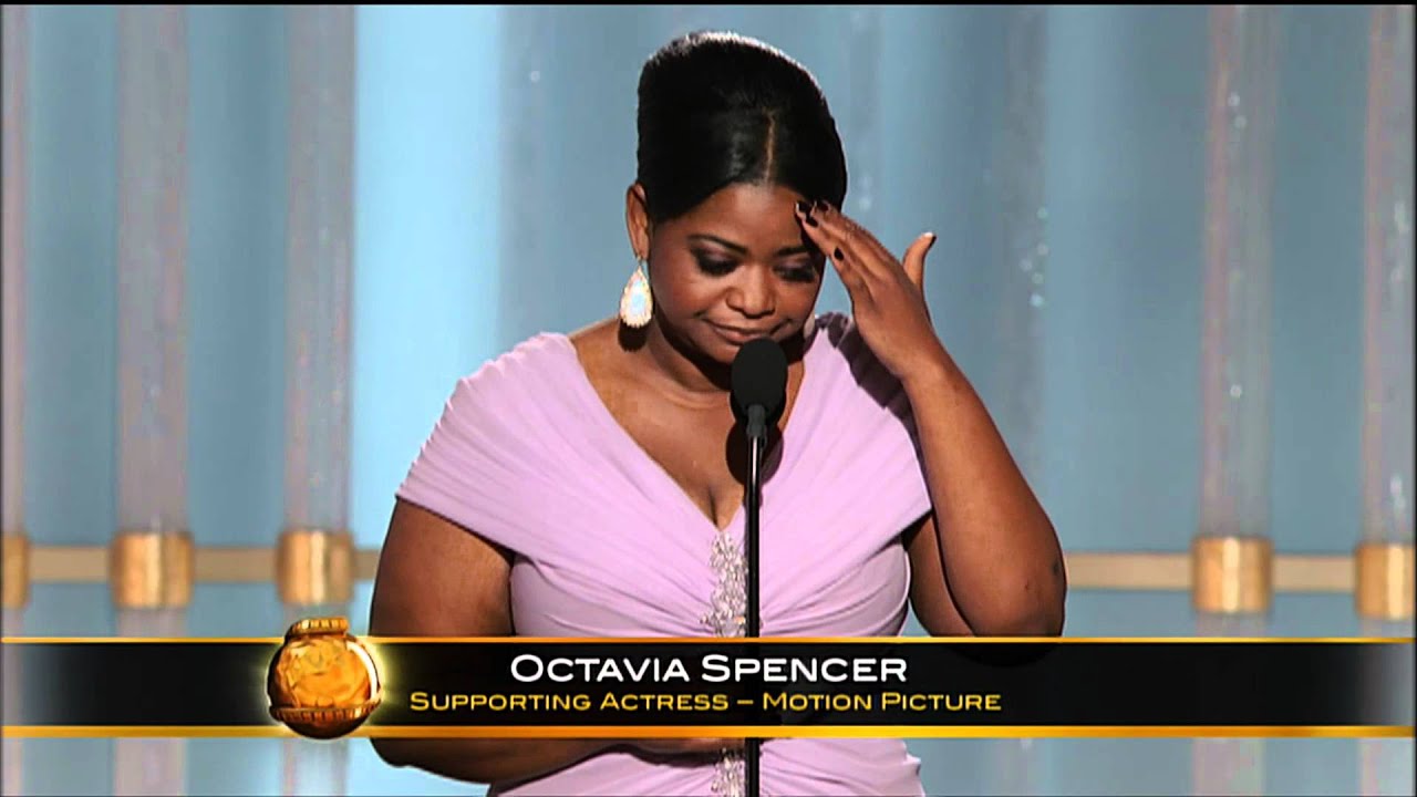 Octavia Spencer Wins Best Supporting Actress Motion Picture  - Golden Globes 2012