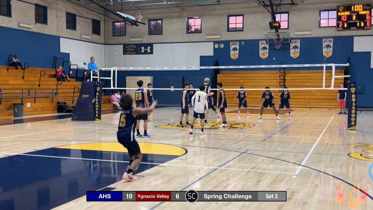 Vs Ygnacio Valley set 3