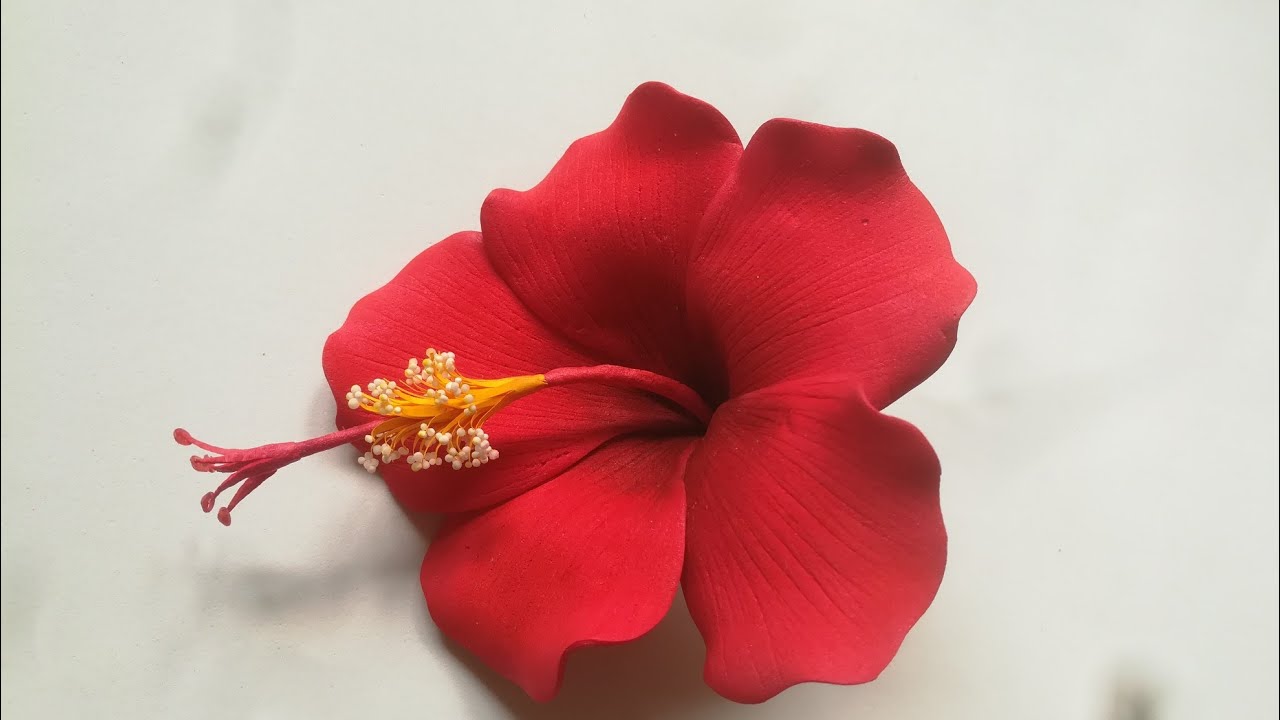 How to make shoe flower without dies and use foam .