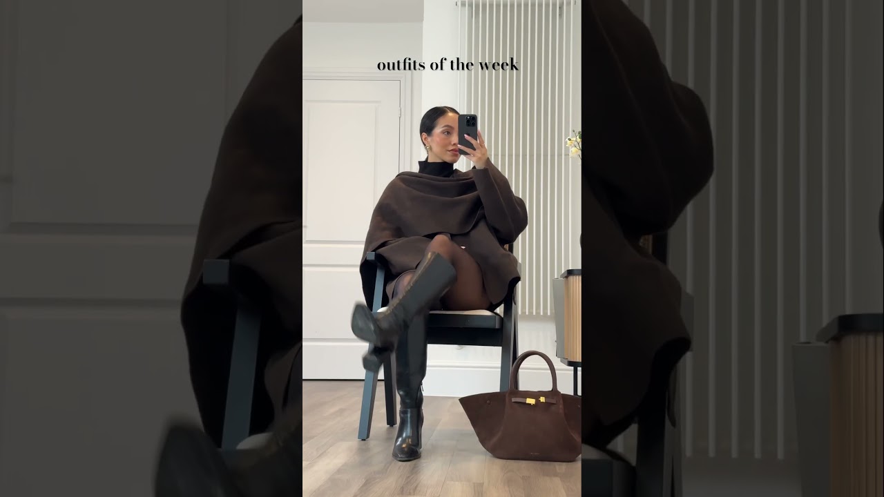 Outfits of the week 🤎 winter outfits #winteroutfitideas #winteroutfits #outfitinspo #outfitideas