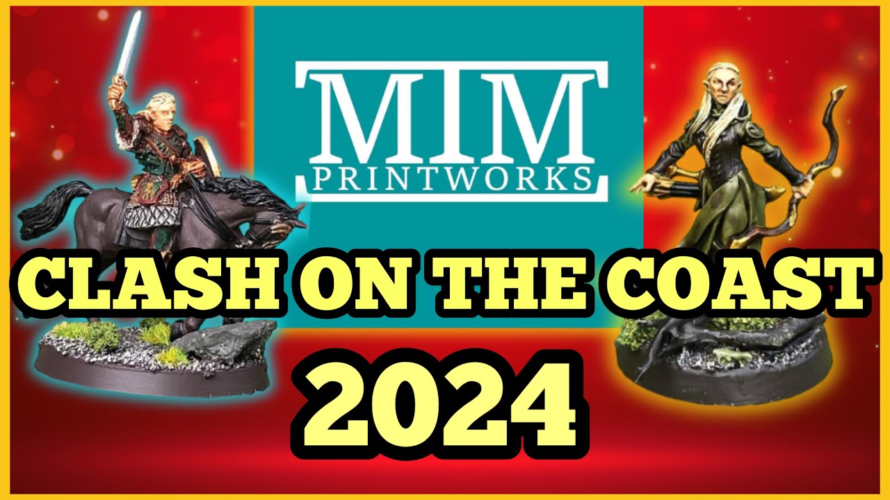 TOP 5 Lists of Clash on the Coast 2024! - Middle Earth Strategy Battle Game | MESBG