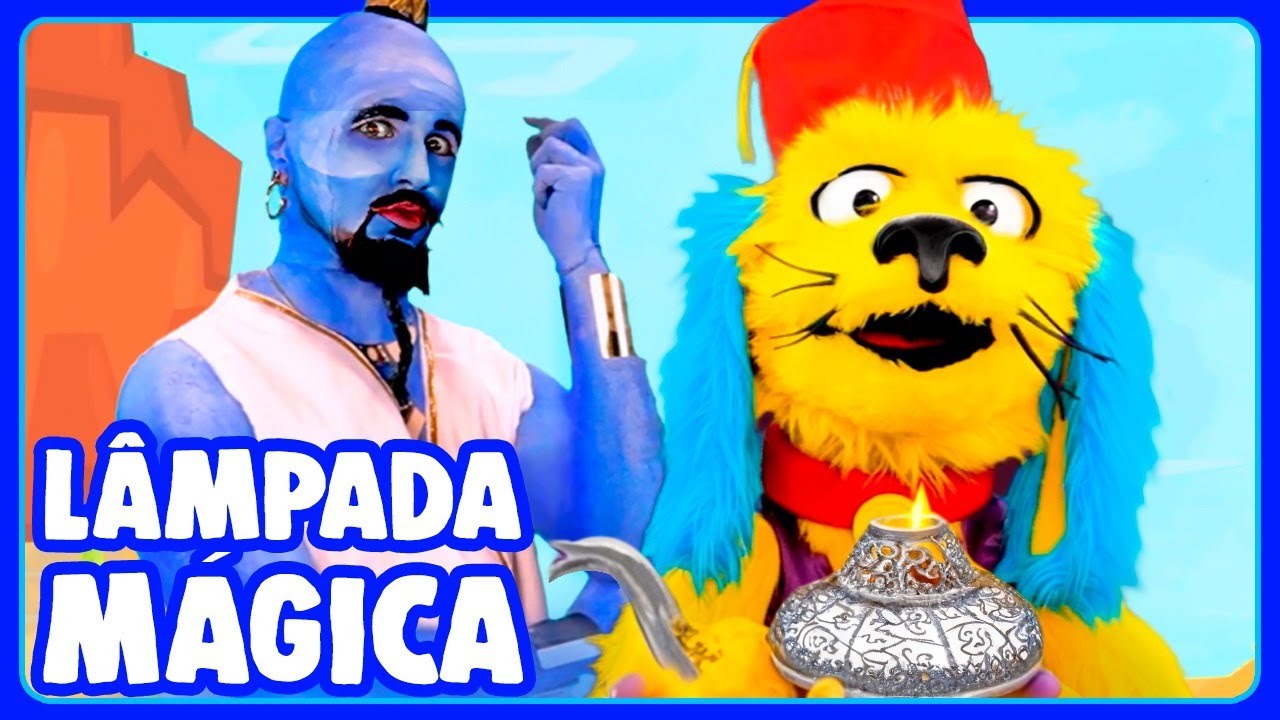 Encontramos a Lâmpada Mágica do Aladdin | Desenho Infantil - Mundo da Lua