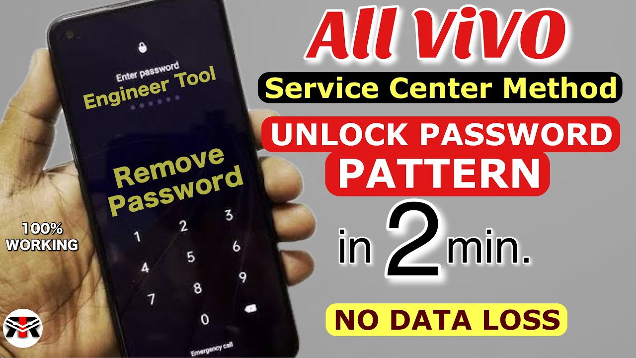 2023 Method:- All Vivo Reset Password How to fix forgot lockscreen Password Any Vivo Phone