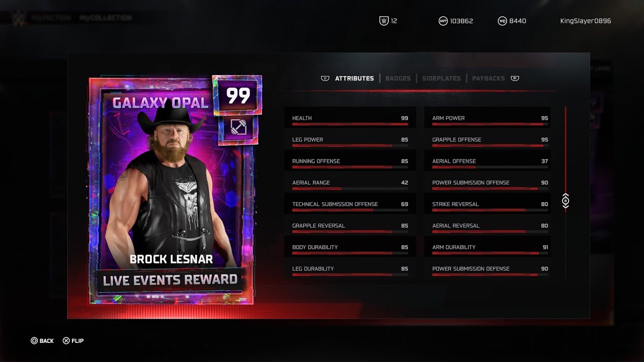 Wwe 2k25 My Faction Live Event- Beat the Beast Brock #wwe #wwegames #myfaction #wwe2k25 