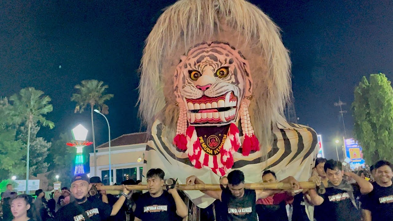BARONGAN RAKSASA !! Tradisi Lamporan Bumi Kunden Seni Barong Jati Kumoro Seto