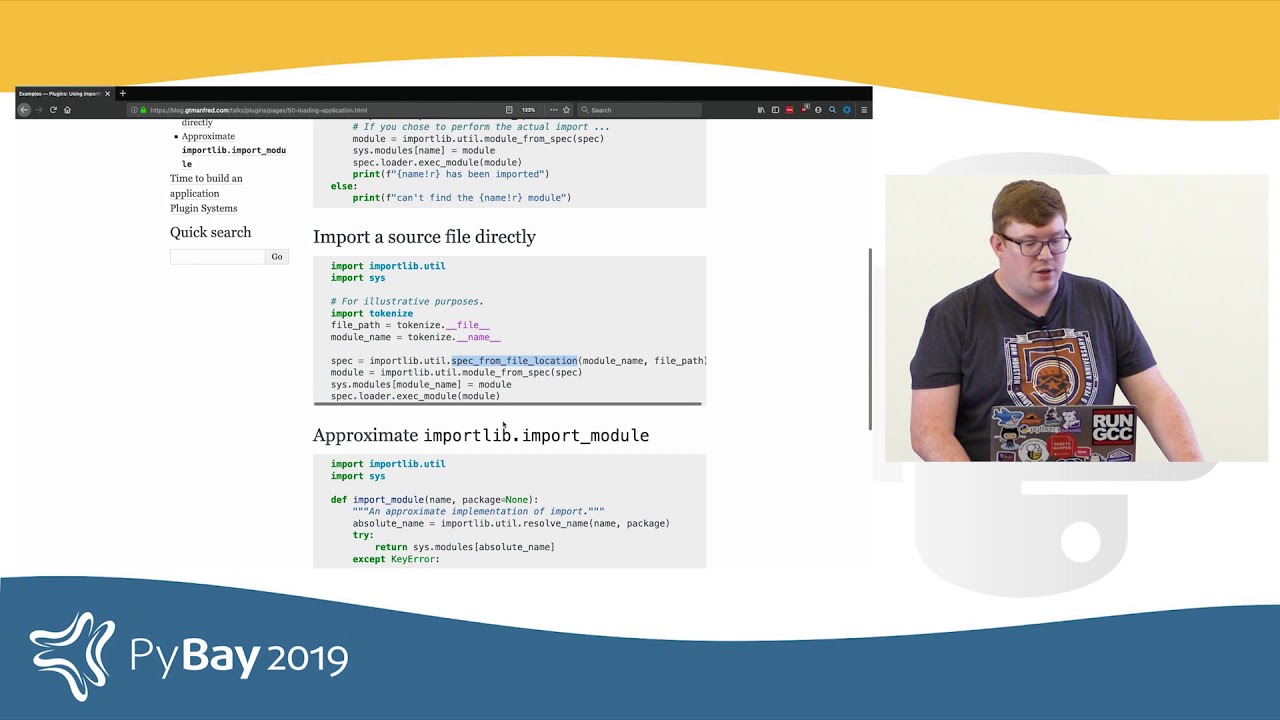 Plugins  using importlib to build self describing apis - Daniel Wallace
