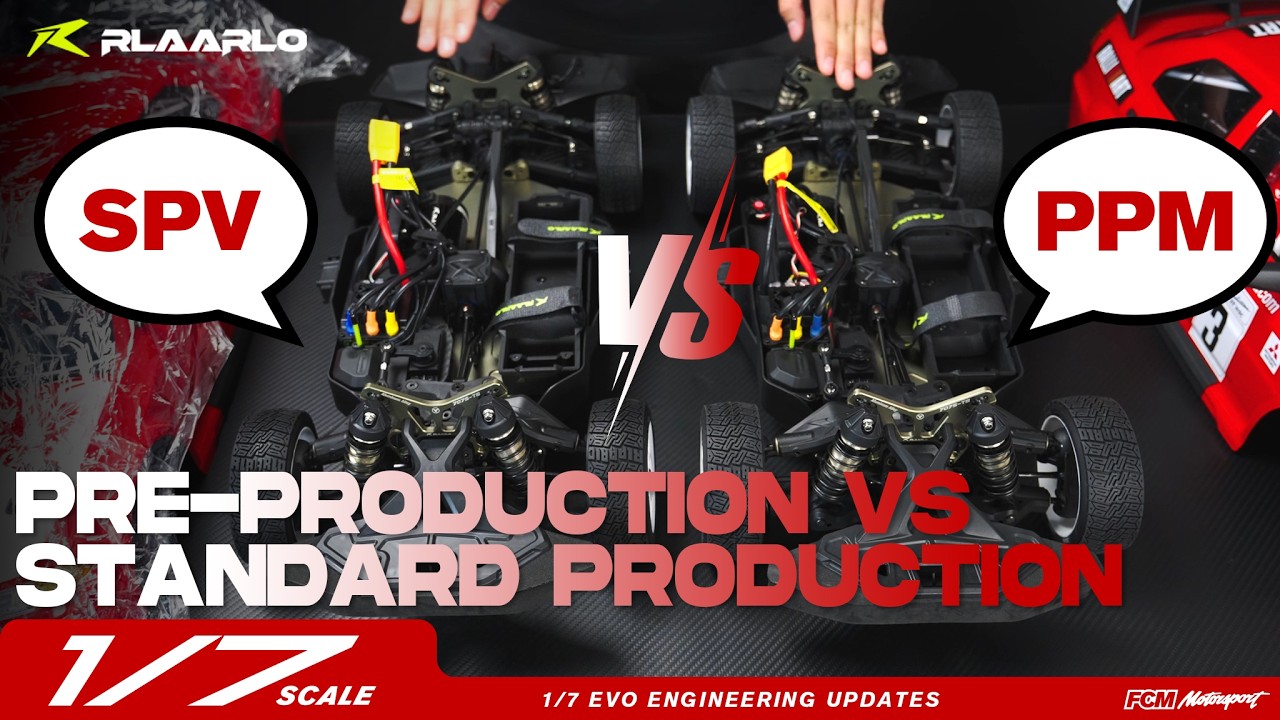 1/7 EVO Engineering Updates: PPM vs. Production | Rlaarlo 1:7 Mitsubishi Lancer Evolution