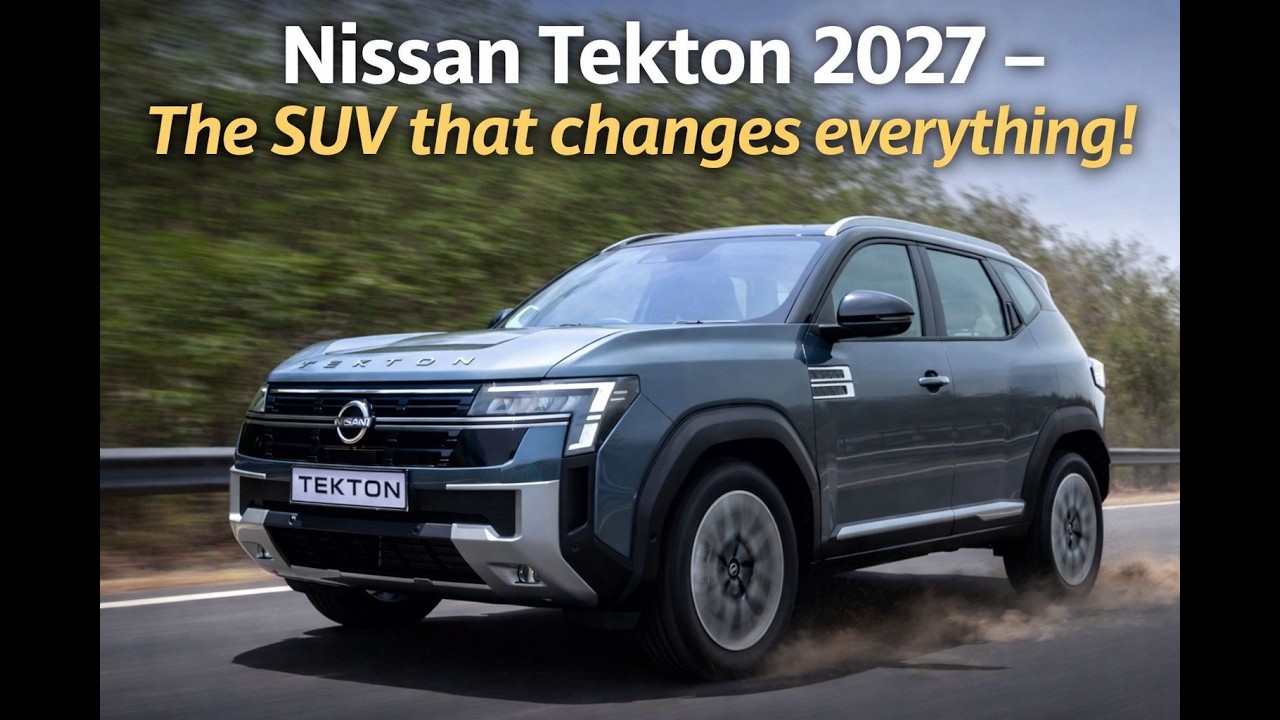 Całkiem nowy Nissan Tekton 2027: Kompaktowy SUV, kt&oacute;ry chce zdominować rynek!
