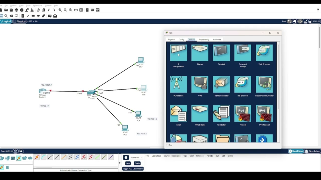 How to configure VLAN and trunking in a network | CISCO PACKET TRACER