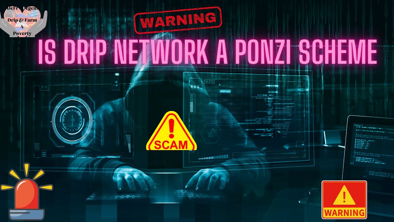 Drip Network Forex Shark explains what a Ponzi and pyramid scheme is