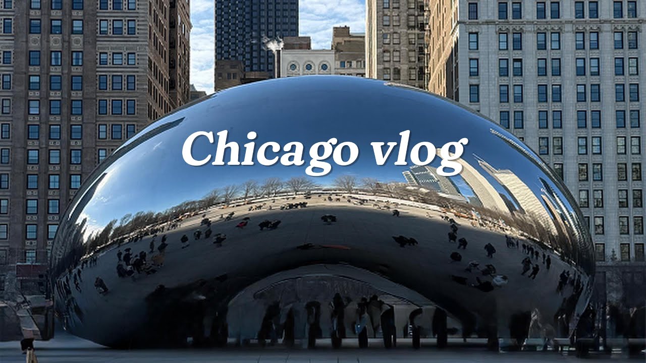 🫘🦁 Chicago! 시카고 왔어요 | 브이로그 vlog