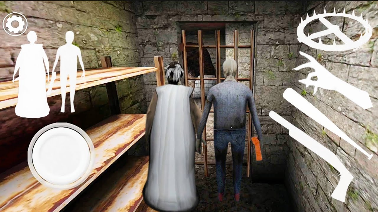 Playing As Granny And Grandpa In Granny Chapter 3 Mod Menu Horror Escape Gameplay #granny3 