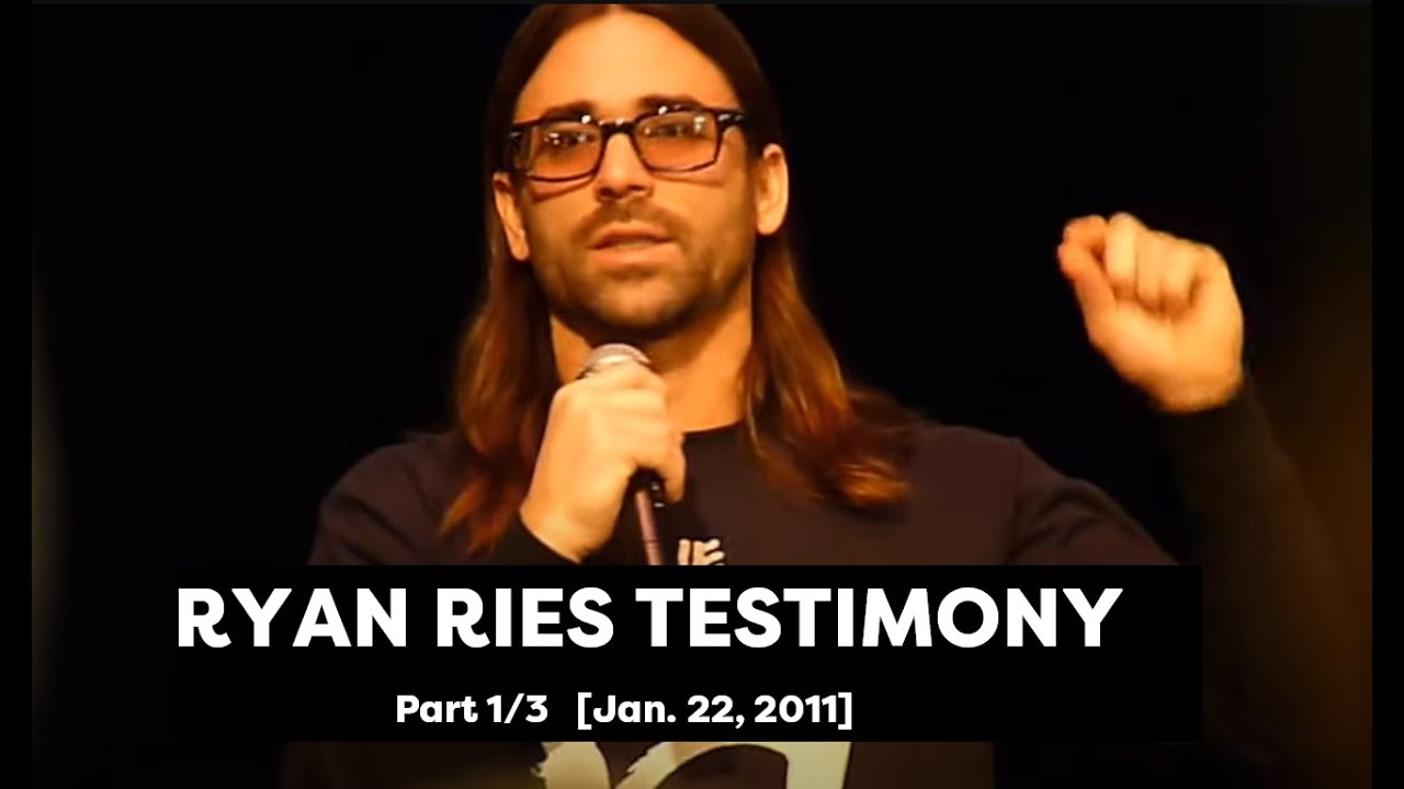 1/3 | Ryan Ries shares his story - Seattle Jan 22, 2011