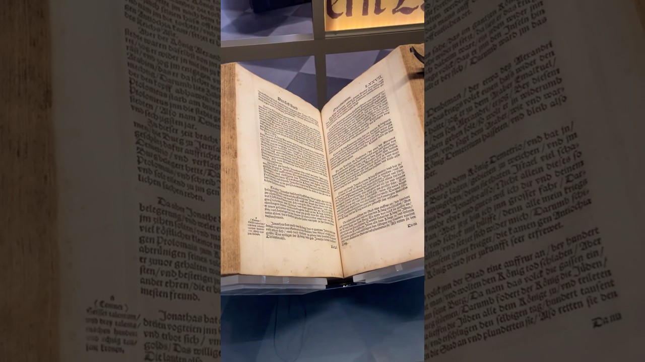 Martin Luther's 1534 Bible in German