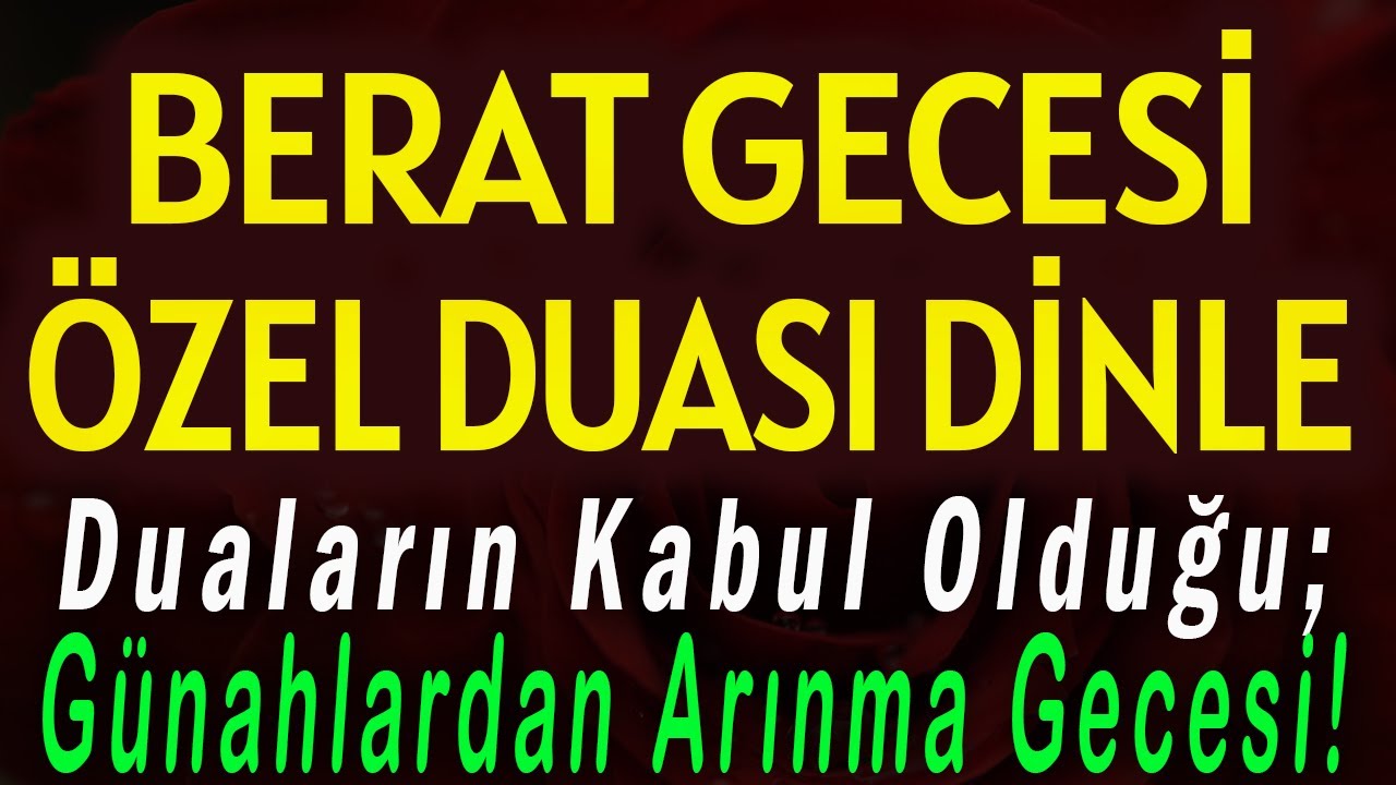 Kandil Özel DUASI Dinle ve Paylaş 🤲❤️ Günün DUASI