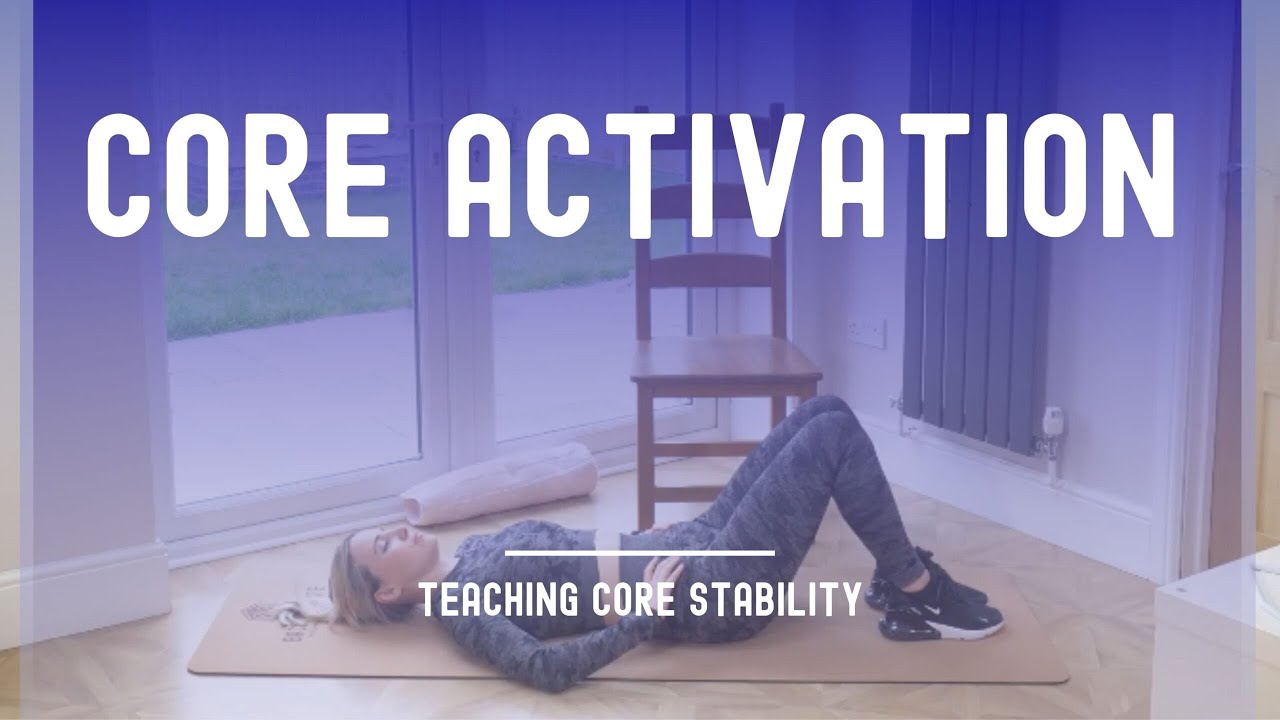 Core Engagement Exercise - How To Correctly Engage Your Core Muscles To Protect Your Back?