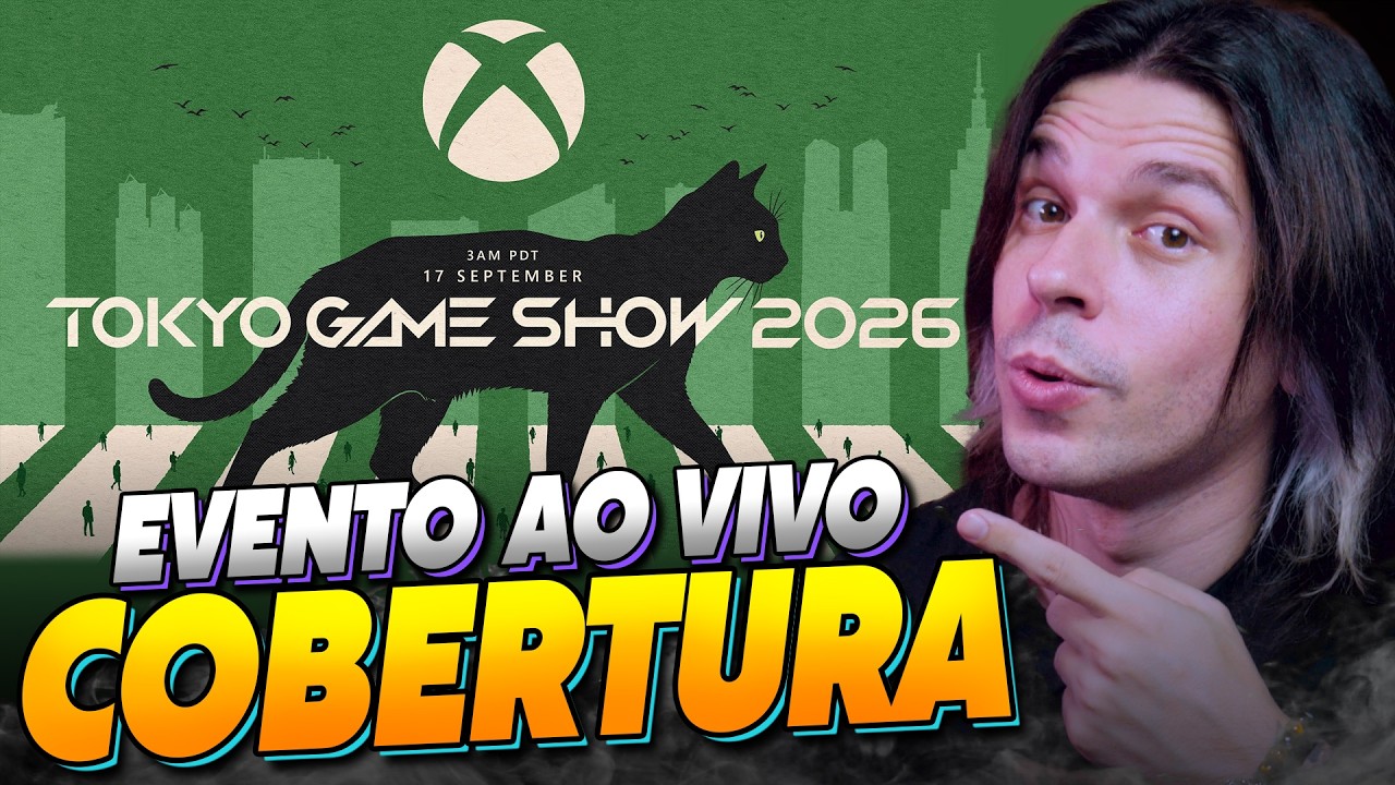 Cobertura do XBOX na Tokyo Game Show 2026 ao vivo!!