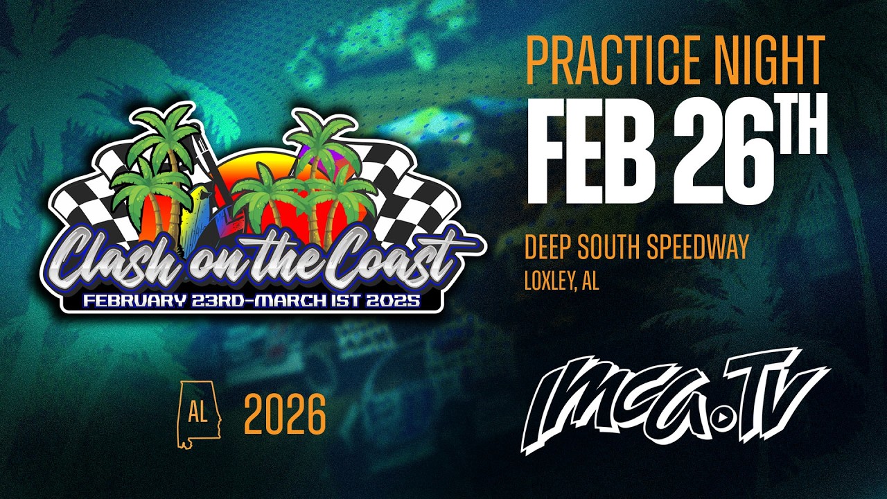 imca.tv | LIVE LOOK-IN | Deep South Speedway | Loxely, AL | February 26th 2026