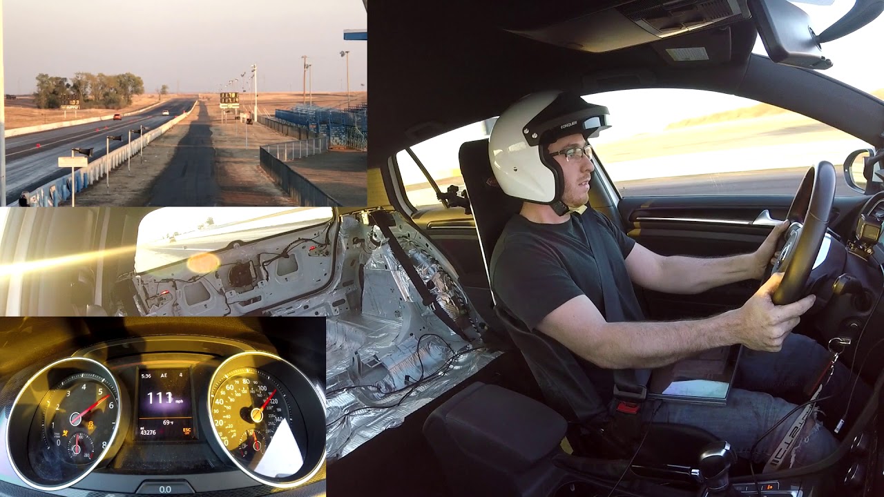 MK7 GTI WORLD RECORD IS20 QUARTER MILE PASS 11.74@119MPH