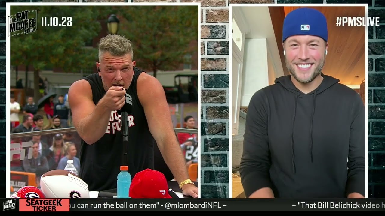 Matthew Stafford's update on thumb injury + Reaction to Carson Wentz signing | The Pat McAfee Show