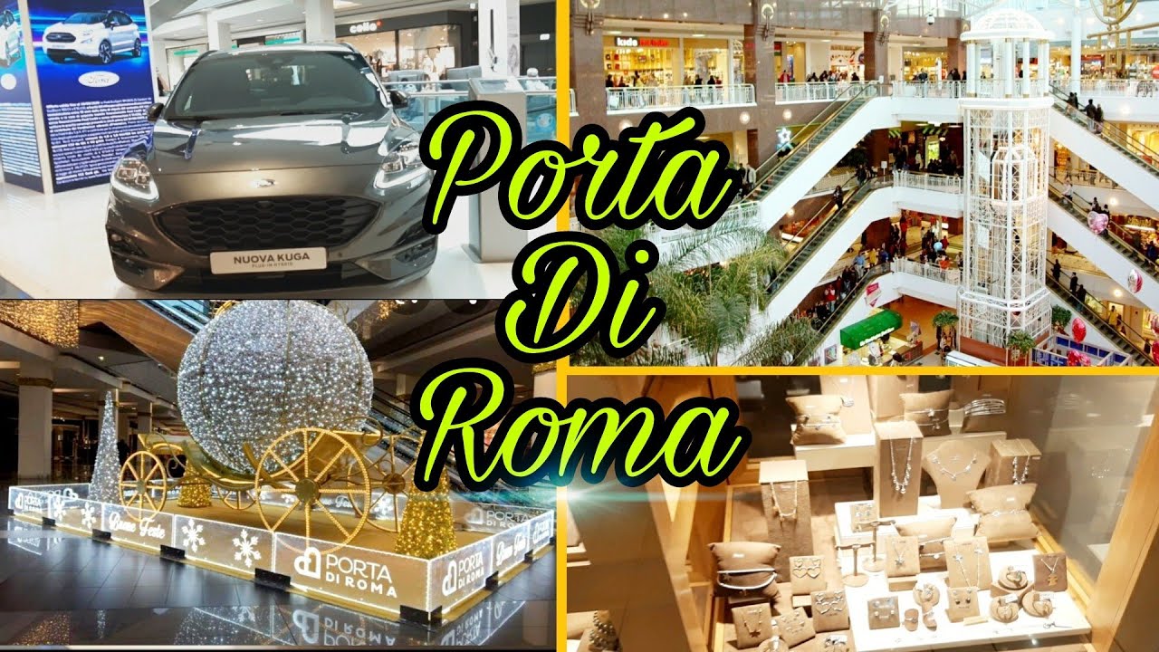 কি কিনতে গিয়ে মন মতো পেলাম না 😥😥/Porta di Roma-part-2/ Biggest shopping mall in Rome city (italy)