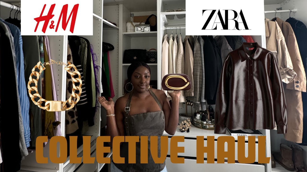 What's New In My Closet!: Collective Haul| Zara, H&M, Walmart, Free People| LifewithBrena
