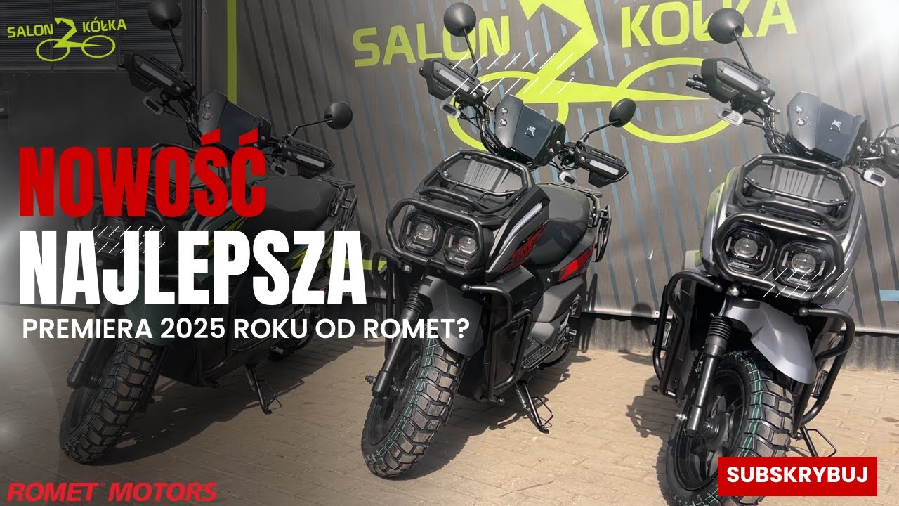 NOWOŚĆ: PO CO CI MOTOR, SKORO JEST TANK 50? [ROMET TANK 50] #salon2kolka #new