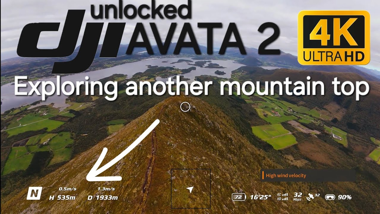 DJI Avata 2: Exploring another mountain top