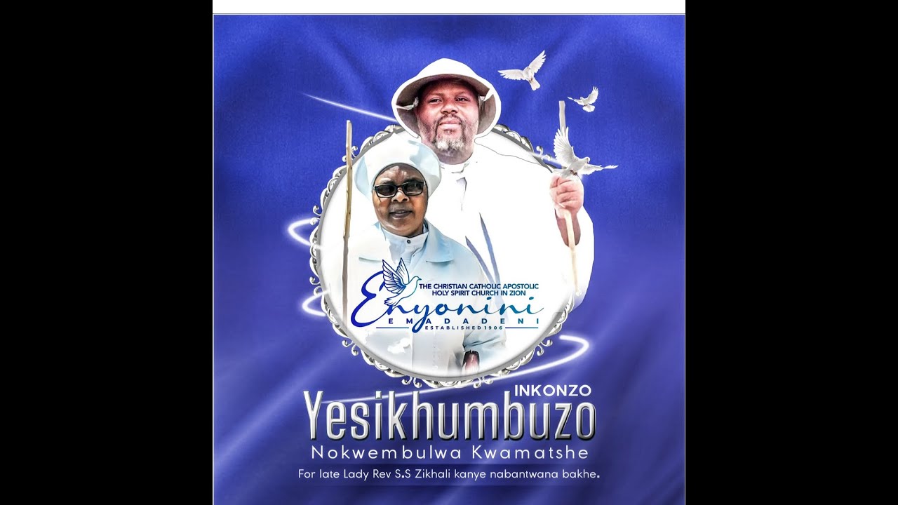Inkonzo Yesikhumbuzo Nokwembulwa Kwamatshe akwa Zikhali