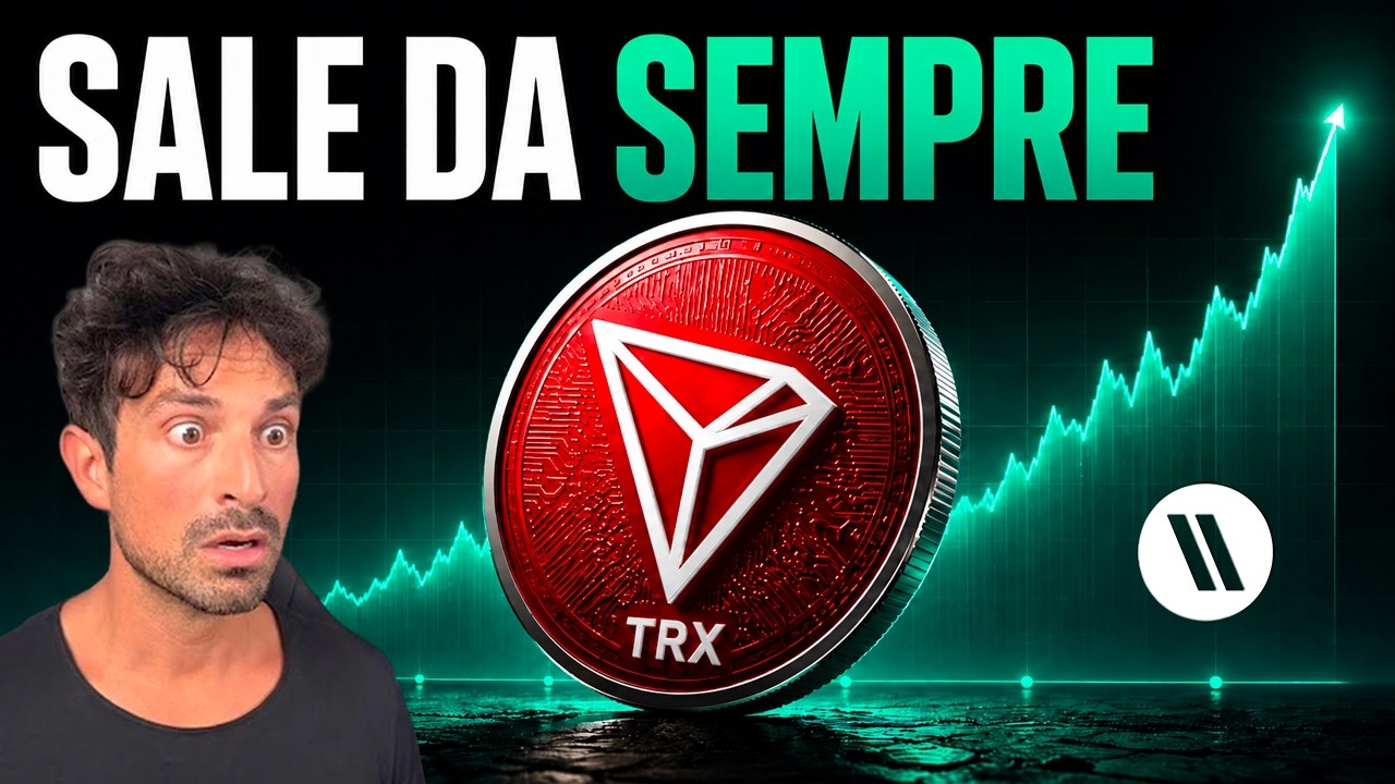 TRON (TRX): TUTTO QUELLO CHE DEVI SAPERE | PERCH&Egrave; SALE DA SEMPRE?