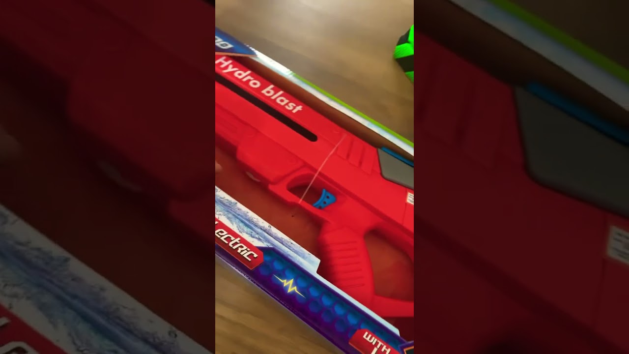 Elektronische waterpistool 💦🔫