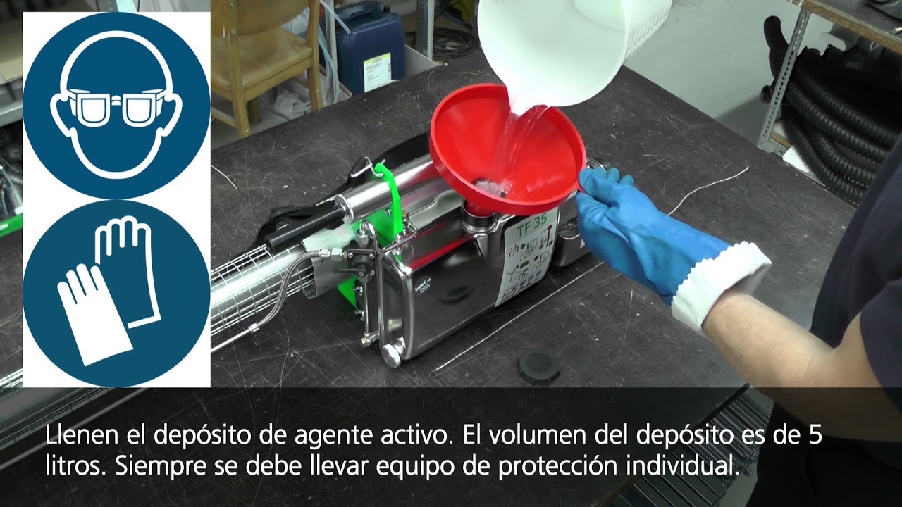 IGEBA TF35 - Como arrancar la unidad