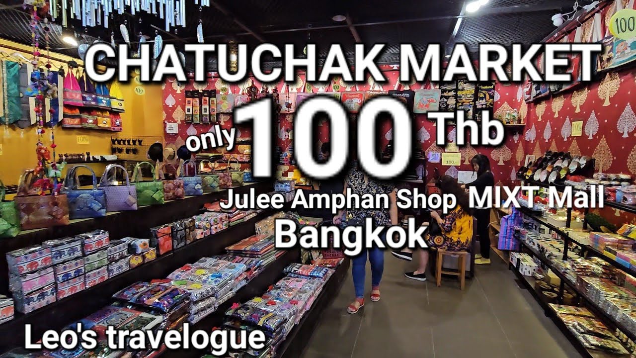 CHATUCHAK MARKET - MIXT MALL. Souvenir Shop in Bangkok