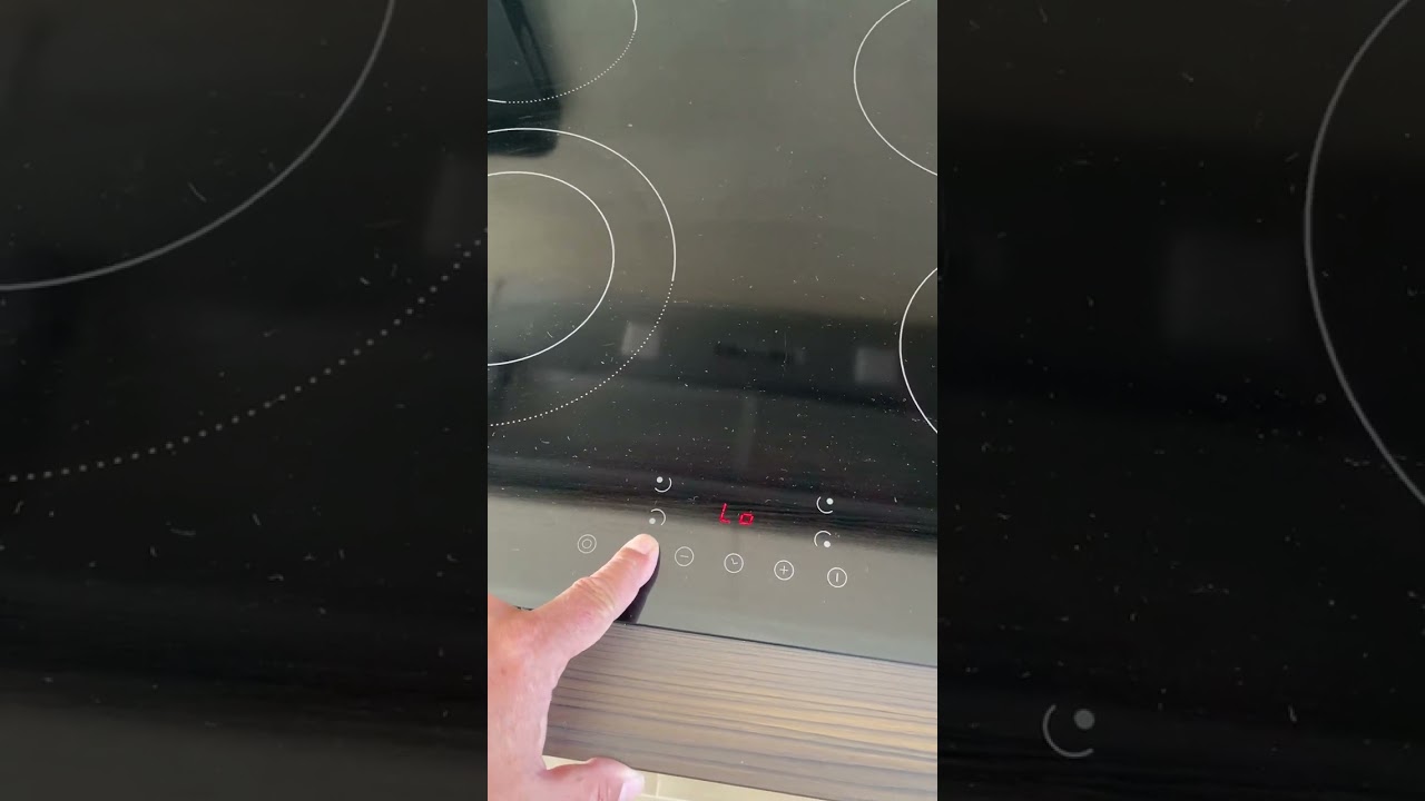 How to unlock LO on ceran stove