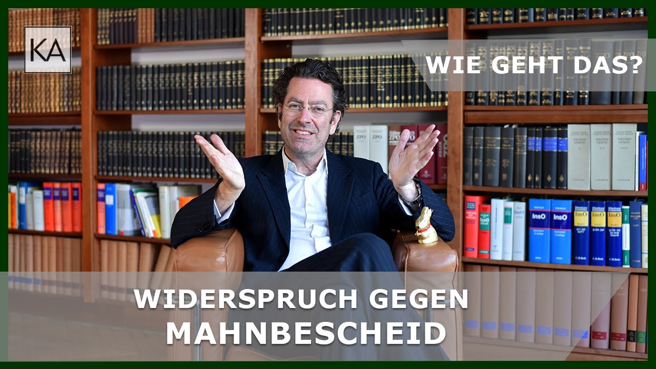Widerspruch gegen Waldorf Mahnbescheid: Wie geht das?