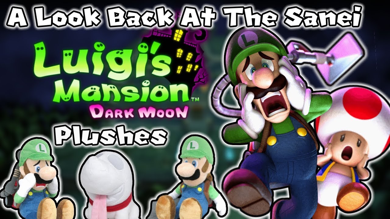 A Look Back At The Sanei Luigi's Mansion Dark Moon Plushes!