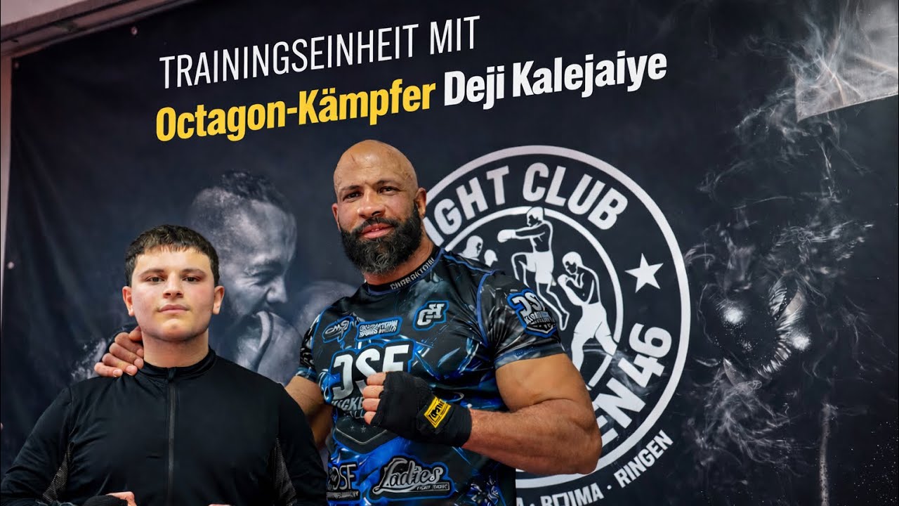 Training mit Oktagon-Kämpfer Deji Kalejaiye – Ich war nicht bereit dafür
